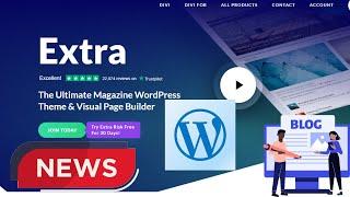 How to Create a Blog Website - WordPress Extra Theme Tutorial 2023 ( Divi Theme)