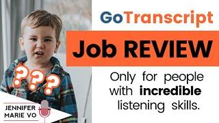 GoTranscript Review 2020: Don't Waste Your Time with Go Transcription (and BETTER job alternatives)!