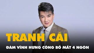 Đàm Vĩnh Hưng công bố mất 4 ngón chân gây tranh cãi