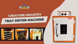 Tray Dryer Machine |  ट्रे ड्रायर मशीन | tray dryer