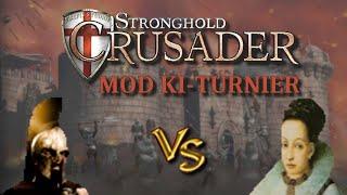 Runde 1 - Leonidas vs Blutgräfin | Stronghold Crusader Mod KI-Turnier