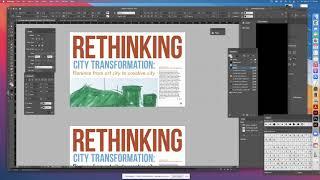 Setting up your two page Layout in InDesign