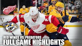 Detroit Red Wings vs. Nashville Predators | Full Game Highlights | ESPN NHL