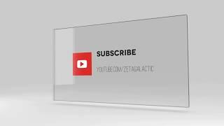 Amazing Social Outro Video - Glass 3 icons Outro Template