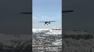Super Chief in the mountains #aeronca #flyinghigh