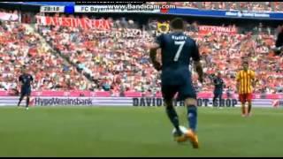 Philipp Lahm Goal FC Bayern Munich vs FC Barcelona 1:0 (Friendly) 2013