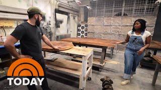 Meet the couple building decor from salvaged material in Detroit