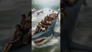 The Grandmother and the Shark: How a Feared Beast Saved an Entire Village #shorts #ai #shark