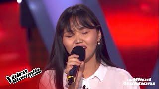 Binderya.B - "Tsenkher Zurkh" | Blind Audition | The Voice of Mongolia S2