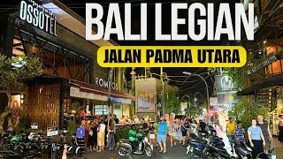 Bali Legian Night Street Walking Tour Today 2024