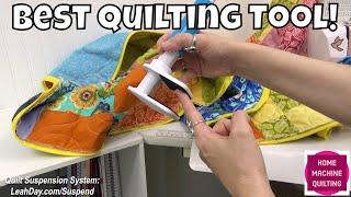 Quilting Tool You Can't Live Without: Sew Steady Quilt Suspension System