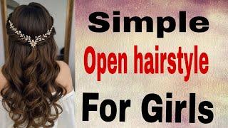 Simple -Easy wedding Hairstyle |Wedding Hairstyle For girls | Simple Hairstyle Tutorial