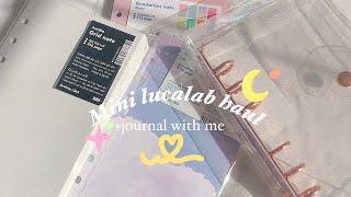 mini lucalab haul |new 6 ring journal + mini journal spread