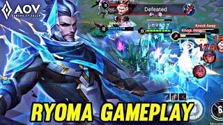 AOV : RYOMA GAMEPLAY | IN JUNGLE - ARENA OF VALOR LIÊNQUÂNMOBILE ROV