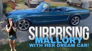 We Tricked Mallory To Go On an Adventure With Us To Get Her Dream Car! 1964.5 Mustang Convertible!