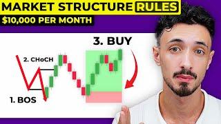 These Market Structure Rules Make Me $10,000 EVERY Month (Forex Trading)