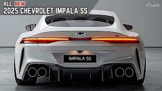 New 2025 Chevrolet Impala SS Unveiled - The Best Sports Sedan Of The Year ?