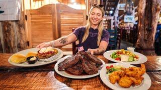 Trying To Defeat The 72oz Steak Challenge That Beat Randy Santel!