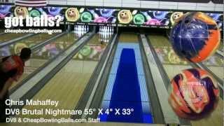 DV8 Brutal Nightmare, Diva, & Misfit Bowling Ball Videos By CheapBowlingBalls.com