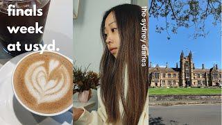 FINALS WEEK AT USYD | commerce + law student | the sydney diaries