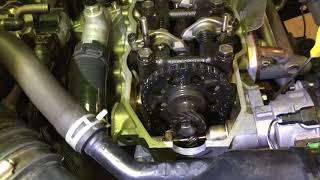 Toyota pickup 22RE running rough, valve adjustment & cam gear timing check