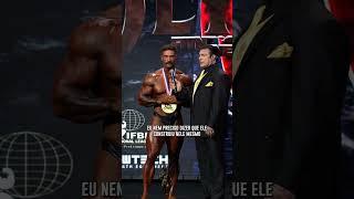  DISCURSO DO ADEUS...Chris Bumstead anunciou sua aposentadoria 