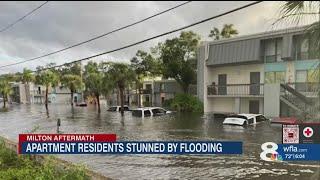 Clearwater Apartment residents stunned by flooding