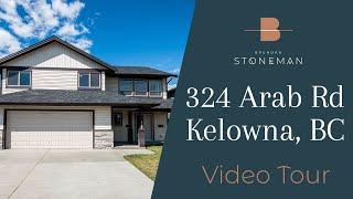 Kelowna Home for Sale - 324 Arab Rd, Kelowna BC - Video Walk Through Tour