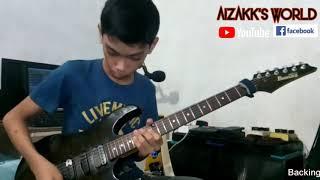 Aizakk's The Final Countdown guitar solo cover