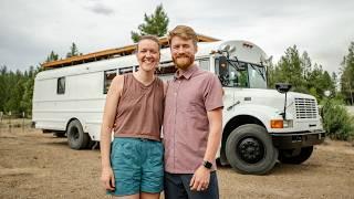 Designed for Freedom - Couple's DIY Bus Home on Wheels