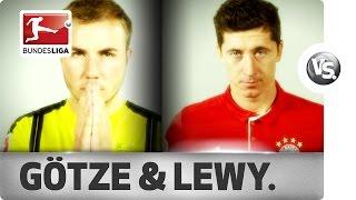 Robert Lewandowski & Mario Götze - Best Link-Up Play Together