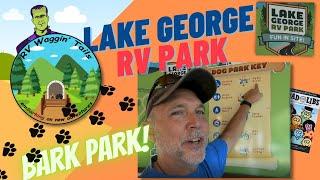 Lake George RV Park, best dog park yet? | RV living with dogs