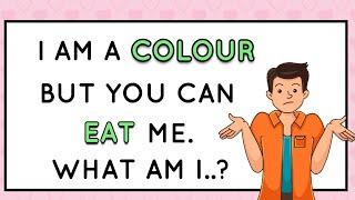 Funny riddle questions-003 | only genius can solve these Riddles | I am a colour but you can eat me