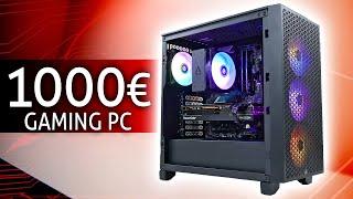 1000 Euro Gaming PC - Der BESTE Bau für 2024!