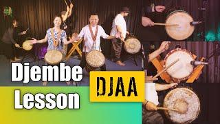 Djembe Lesson: Djaa - Fanka version with performance (School in Session)