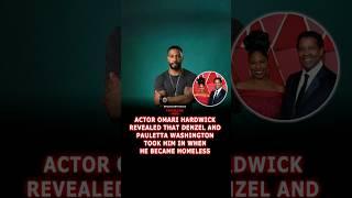 The Day Denzel Washington Rescued Actor Omari Hardwick 