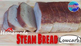 HOW TO MAKE STEAM BREAD LOWCARB|KETO BREAD|EASY STEAM BREAD LOWCARB