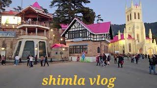 shimla mall road !! lakkar bazaar !! shimla church  !! shimla vlog 2024 !!