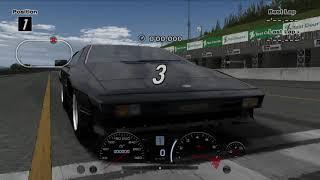 Gran Turismo 4 "Lotus Esprit Turbo HC" Perfomance review 0-1000 0.25.578m