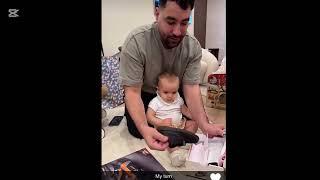 The furrha family | Opening baby Taj birthday gifts Wow