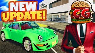 Making MILLIONS off Flipping LUXURY CARS in the NEW UPDATE! (Car For Sale Simulator)