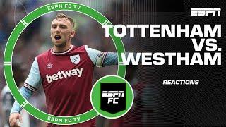 'West Ham have a PROBLEM!" ️ - Craig Burley reacts to their performance vs. Tottenham | ESPN FC