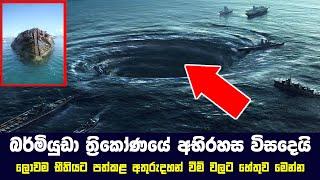 බර්මියුඩා ත්‍රිකෝණයේ අභිරහස විසදෙයි | Scientist Solves Mystery of the Bermuda Triangle