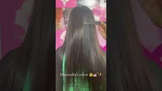 Hairs glass treatment done by Mantasha’s salon  #showsomesupport #hair #like