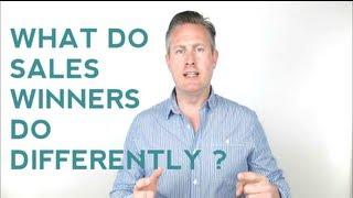 How To Win More Sales: What Sales Winners Do Differently