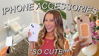 *MUST HAVE* iphone accessories! aesthetic + functional  apple tech accessories series: iphone 