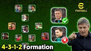 4-3-1-2 Quick Counter Formation ft. Dragan Stojković Manager Will Be Best Formation In eFootball 24