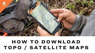 How To Download Topo & Satellite Maps - GOHUNT Maps