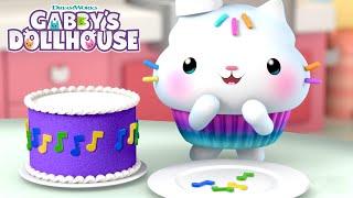 Cakey's Bakery Cake Making | GABBY'S DOLLHOUSE | Netflix