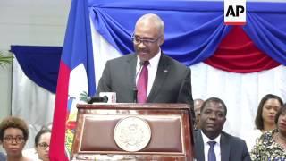 Lafontant sworn in as Haitian Prime Minister